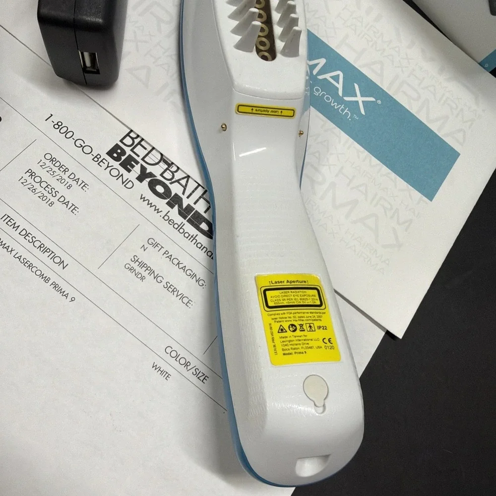 Authentic HairMax Laser Comb Ultimate 9- Hair Treatment-Excellent SEE PICTURES